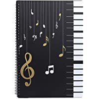 Los mejores  - Carpeta de Archivos Carpeta de Archivos de Música-A4 30 bolsillos-Impermeable Carpeta de Almacenamiento de Partituras…